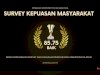 Skor Survey Kepuasan Masyarakat Pada Disperakim Semester 1 2024