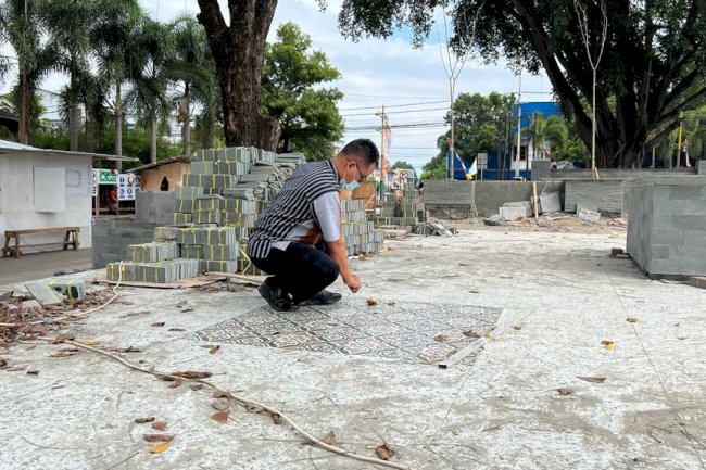 Monitoring dan Koordinasi Pelaksanaan Pekerjaan Alun-alun Kabupaten Klaten