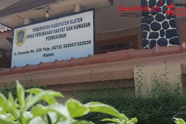 Profil Dinas Perumahan Rakyat dan Kawasan Permukiman Kabupaten Klaten