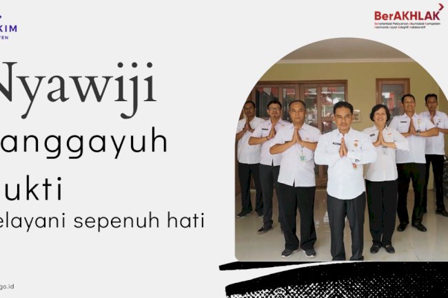 Slogan Dinas Perumahan Rakyat dan Kawasan Permukiman Kabupaten Klaten