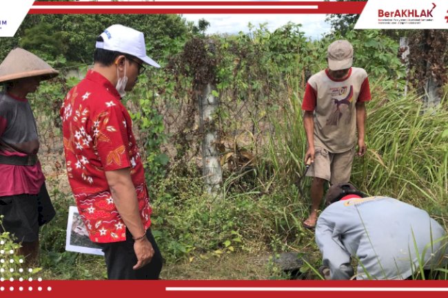 Kegiatan persiapan pengadaan tanah untuk perluasan TPA Troketon