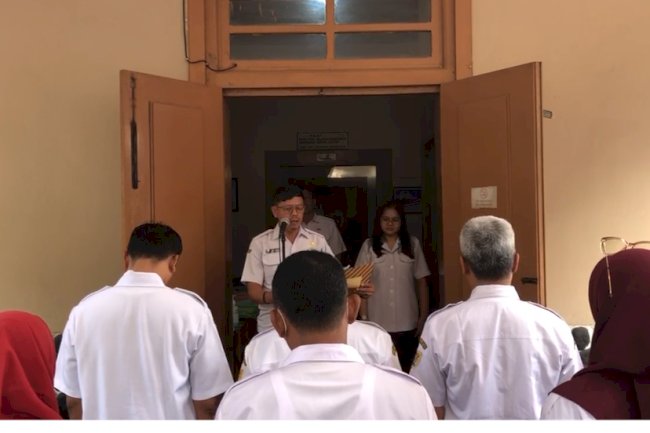 Seluruh Pegawai Disperakim Berikrar menjaga Netralitas dalam Kontestasi Pemilu 2024