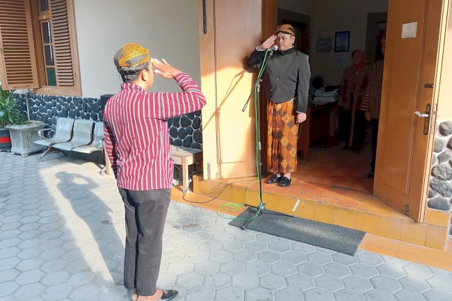 Upacara dalam rangka memperingati Hari Lahir Pancasila