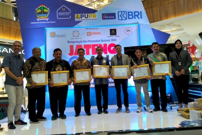 Kabupaten Klaten meraih penghargaan Kabupaten / Kota Layak Huni Tahun 2024 dalam acara Jateng Omah Expo 2024