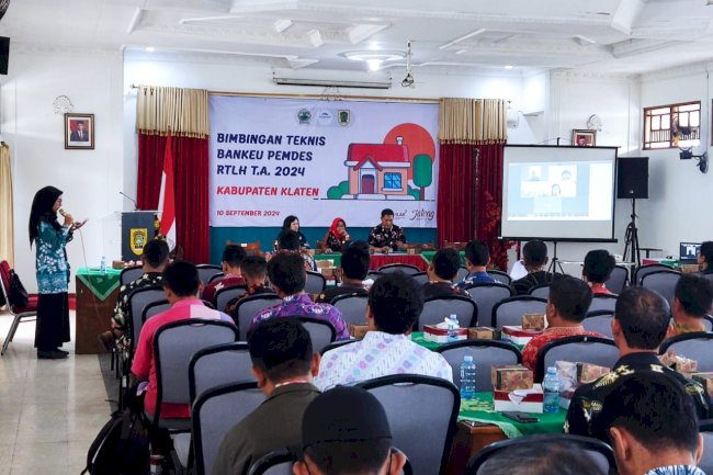 Bimbingan Teknis Rehab Rumah Tidak Layak Huni (RTLH) Bantuan Keuangan Pemerintah Desa (Bankeupemdes) dari Pemerintah Provinsi Jawa Tengah