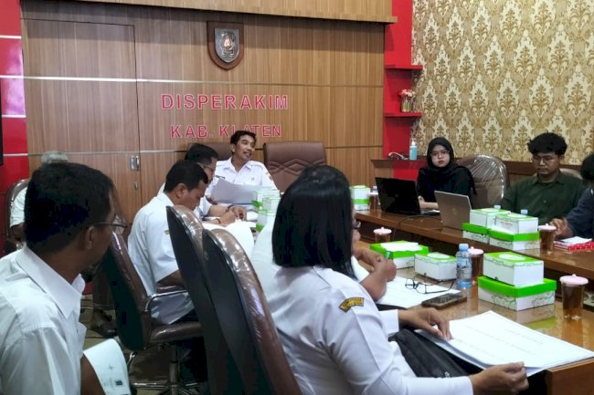 Rapat Koordinasi Site Plan Perumahan BP Royal Residence 2 untuk Persyaratan Perizinan di Disperakim Klaten