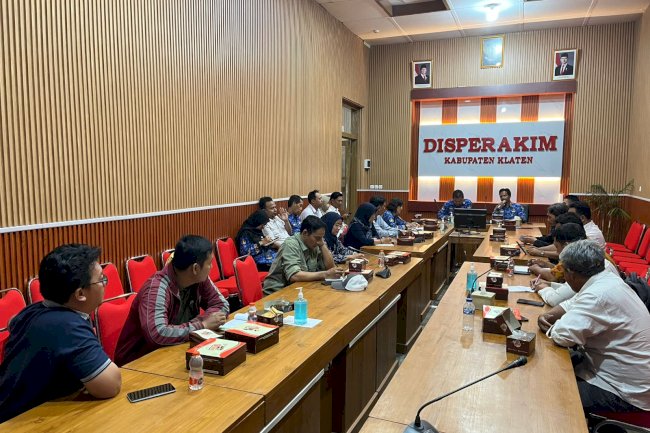 Disperakim Klaten Gelar Rapat Koordinasi Percepatan Bantuan Rumah Tidak Layak Huni 2025