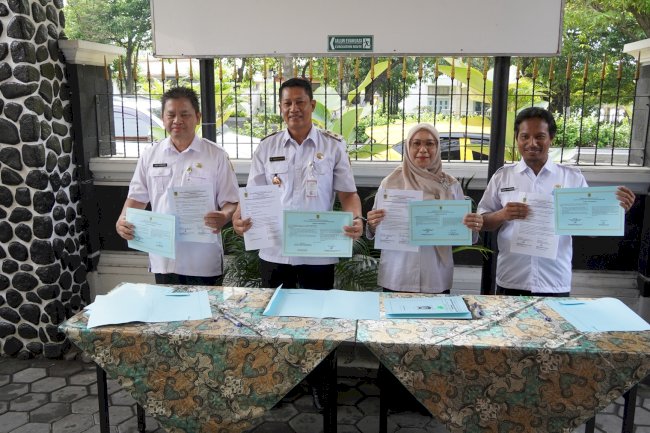 Penandatanganan Pakta Integritas dan Perjanjian Kinerja Tahun 2026 Disperakim Kabupaten Klaten