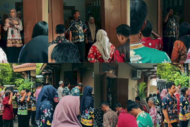 Penguatan Disiplin dan Integritas Pegawai melalui Apel Pagi Rutin Disperakim Kabupaten Klaten