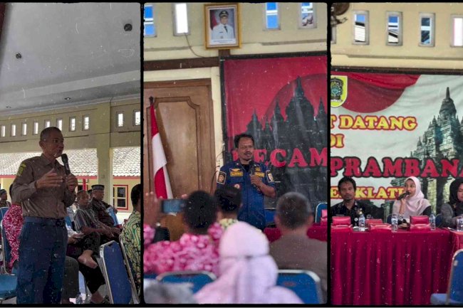 Disperakim Klaten Gelar Sosialisasi Penanganan Kawasan Permukiman Kumuh di Kecamatan Prambanan