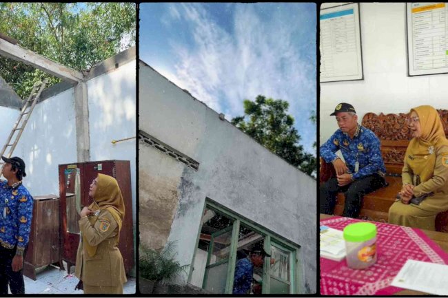 Disperakim Klaten Laksanakan Verifikasi dan Validasi Rumah Terdampak Pelapukan Rangka Kayu di Desa Banaran