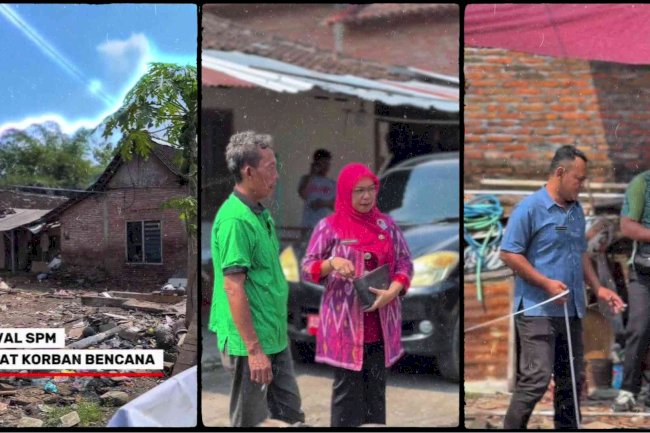 Disperakim Klaten Laksanakan Verifikasi Dampak Puting Beliung di Desa Ketitang
