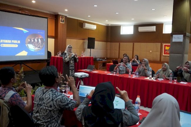 Bimtek Pengelolaan Keterbukaan Informasi Publik, Media Sosial, dan Pelayanan Publik