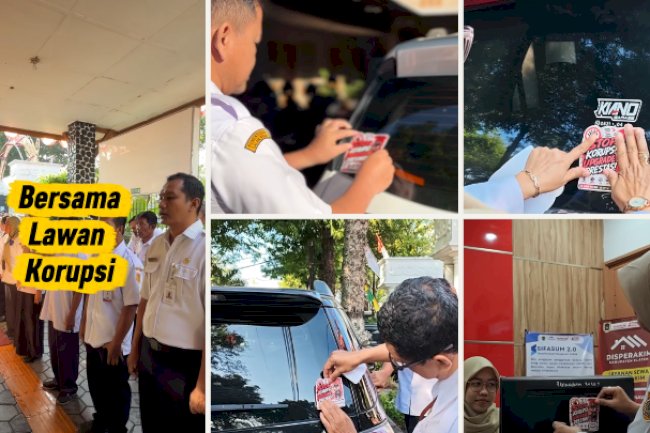 Disperakim Klaten Gaungkan Gerakan “Stop Korupsi, Upgrade Prestasi”, Wujudkan Budaya Kerja Berintegritas