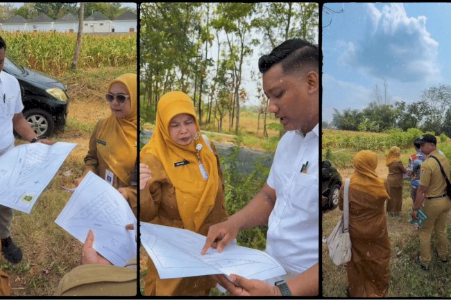 Disperakim Klaten Laksanakan Tinjauan Lapangan Ajuan Siteplan Perumahan Kusuma Regency di Tulung