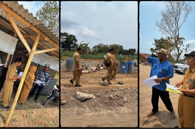 Disperakim Klaten Laksanakan Tinjauan Lapangan Ajuan Site Plan Perumahan Griya Kencana Harmony 2 di Tulung