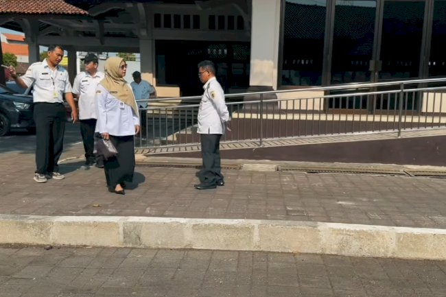 Kepala Disperakim Klaten Pimpin Monitoring dan Evaluasi Fasilitas Umum Gedung Sunan Pandanaran