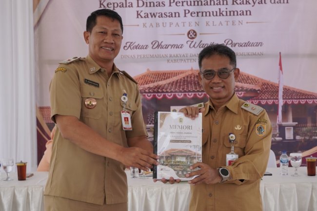 Disperakim Klaten Gelar Serah Terima Jabatan, Perkuat Kesinambungan Program dan Pengabdian