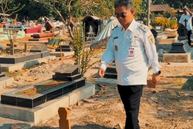 Disperakim Klaten Laksanakan Tinjauan Lapangan Fasilitas Umum TPU Tegal Binangun