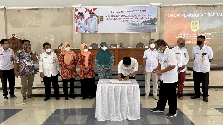 Forum Perangkat Daerah Penajaman Rencana Kerja Disperakim 2023 