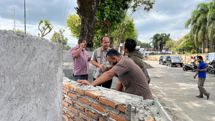 Monitoring dan Koordinasi Pelaksanaan Pekerjaan Alun-alun Kabupaten Klaten