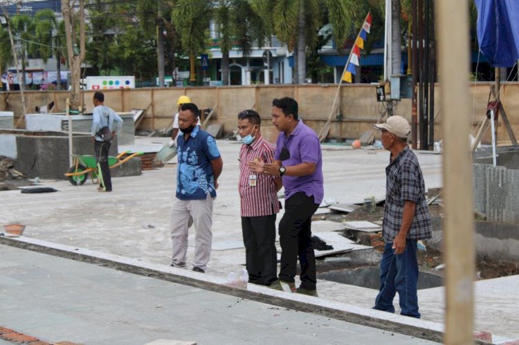 Monitoring pelaksanaan Revitalisasi Alun Alun 