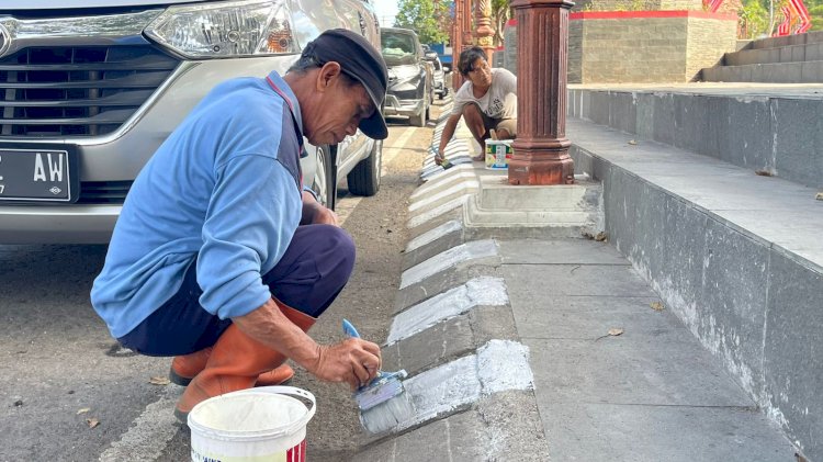 Pemeliharaan Fasilitas Umum Alun Alun Kabupaten Klaten