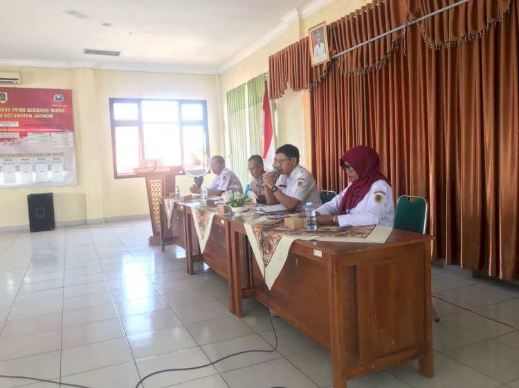 Disperakim Melaksanakan Sosialisasi Perencanaan Pembangunan Drainase Kelurahan Jatinom