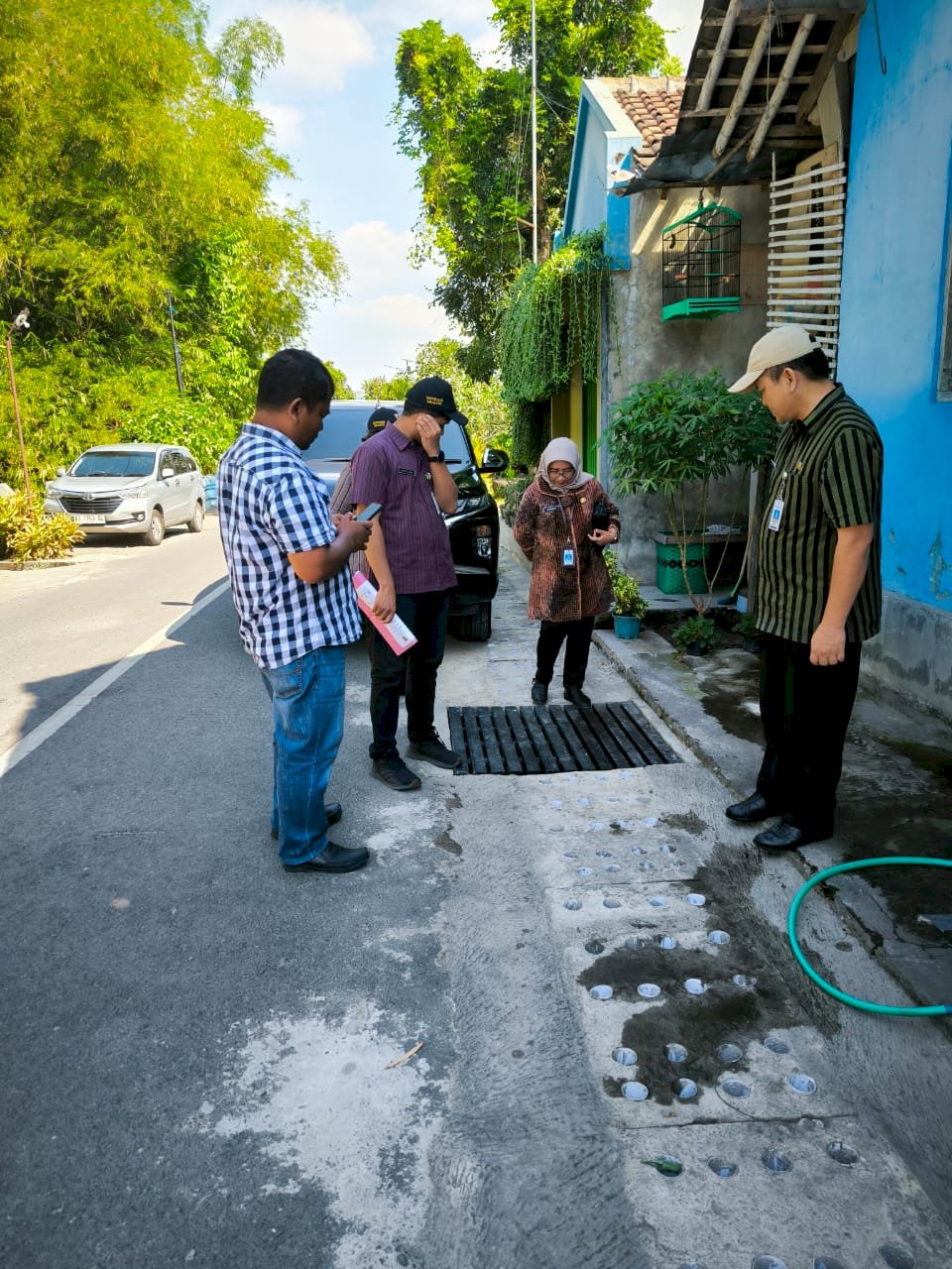 Verifikasi Pekerjaan Drainase Desa Taji Kecamatan Prambanan