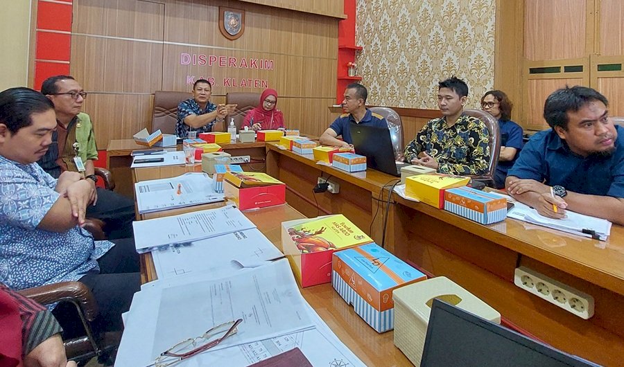 Rapat Pembahasan Site Plan Perumahan Graha Blimbing Karangnongko