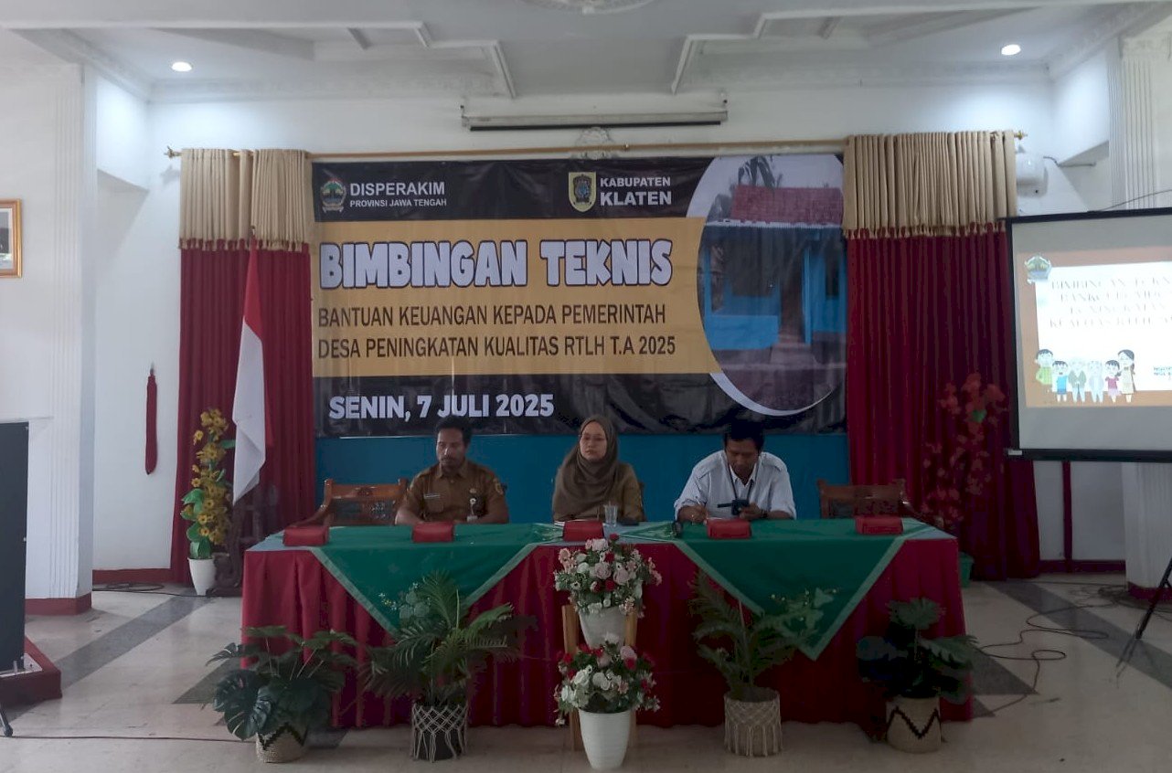 Bimtek Bankeu Pemdes RTLH Provinsi Jawa Tengah TA 2025