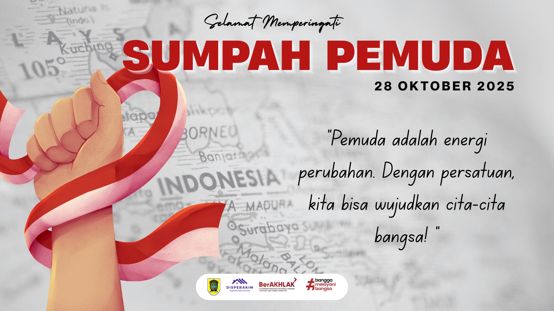 Selamat Hari Sumpah Pemuda ke-97 Tahun 2025
