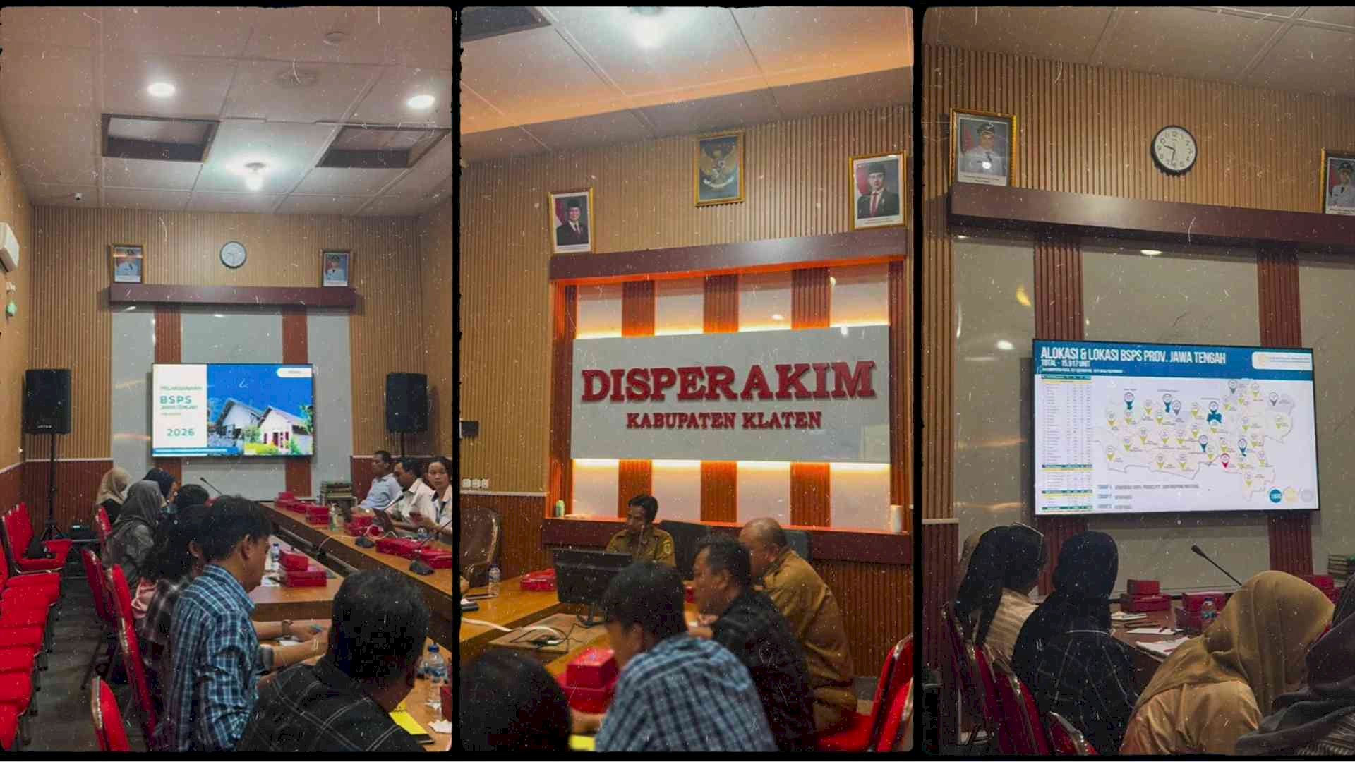 Disperakim Klaten Gelar Rapat Koordinasi Program BSPS Tahun 2026 untuk 297 Unit RTLH