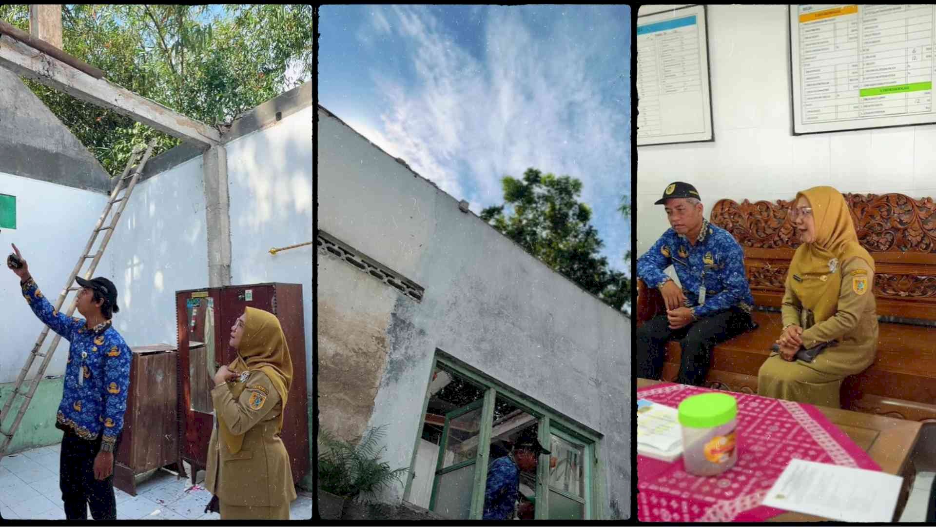 Disperakim Klaten Laksanakan Verifikasi dan Validasi Rumah Terdampak Pelapukan Rangka Kayu di Desa Banaran