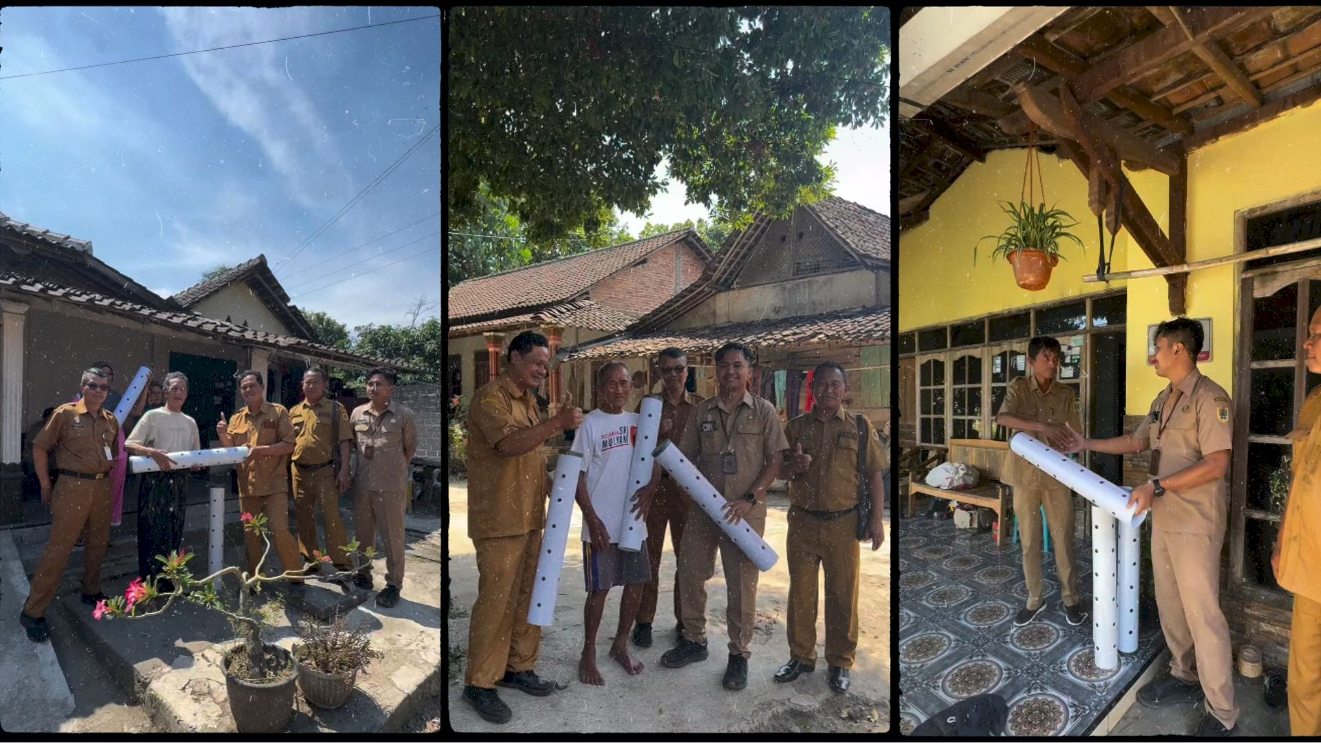 Disperakim dan DLH Klaten Bersinergi Salurkan Alat Biopori untuk Dukung Pengentasan Kawasan Kumuh
