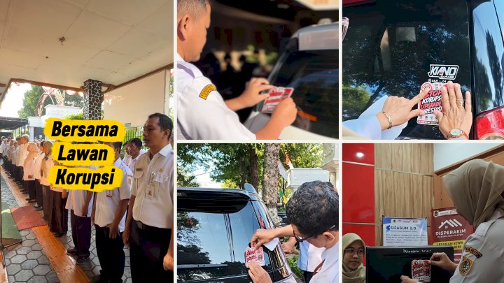 Disperakim Klaten Gaungkan Gerakan “Stop Korupsi, Upgrade Prestasi”, Wujudkan Budaya Kerja Berintegritas