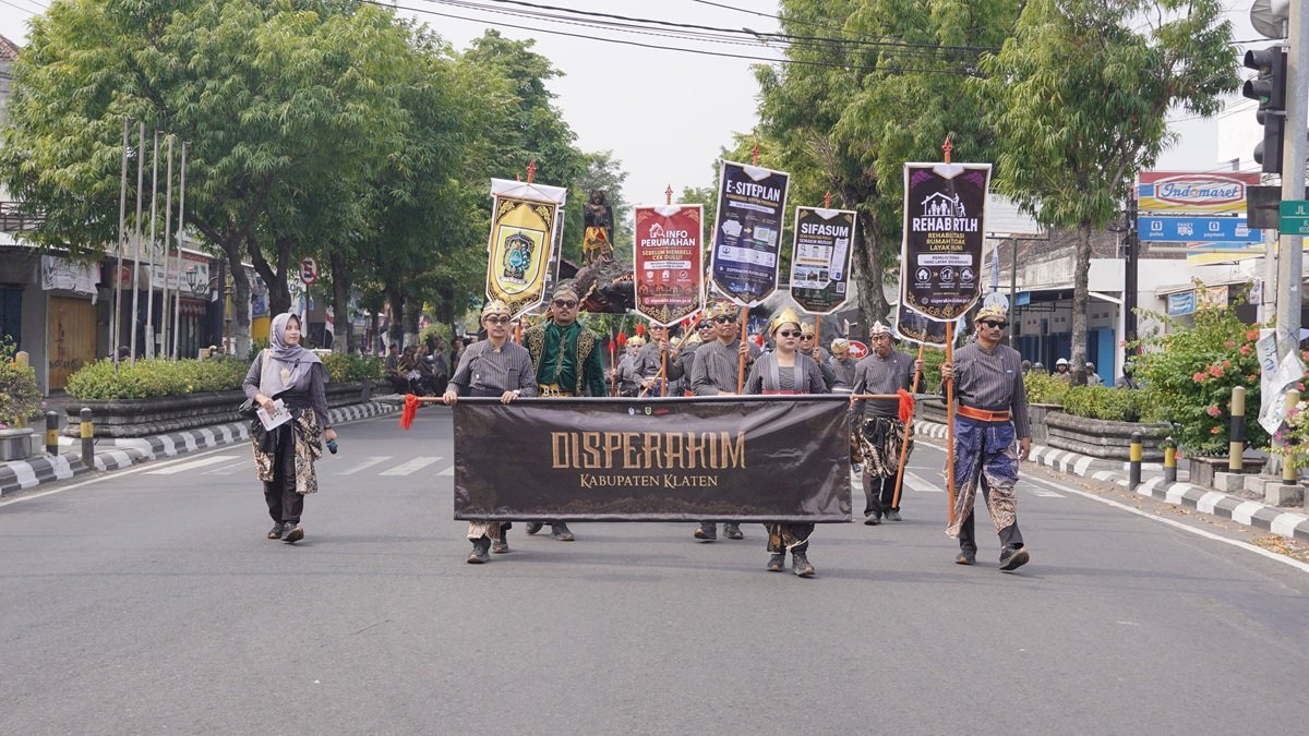 Semarak Karnaval Pembangunan Klaten 2026, Disperakim Kenalkan Inovasi Pelayanan Publik Digital