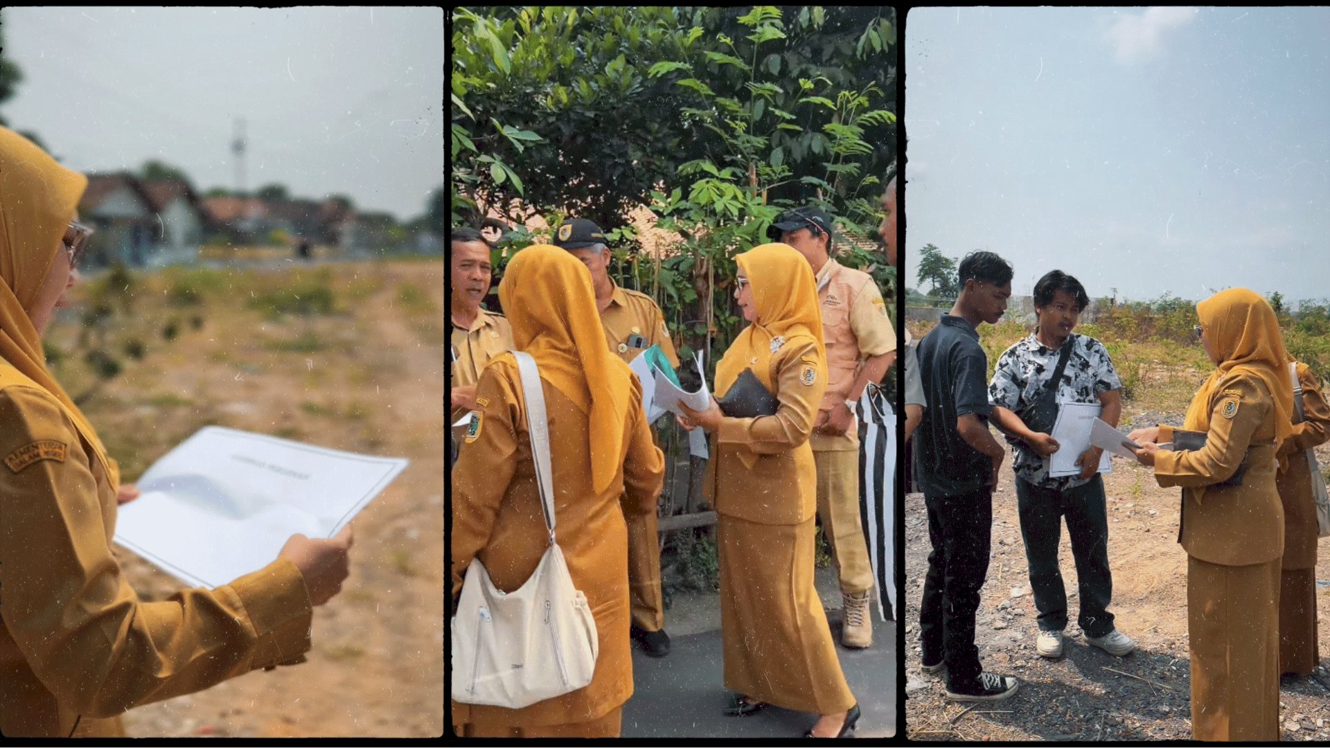 Disperakim Klaten Laksanakan Pengecekan Lapangan Siteplan Perumahan Grha Nusantara di Kebonarum