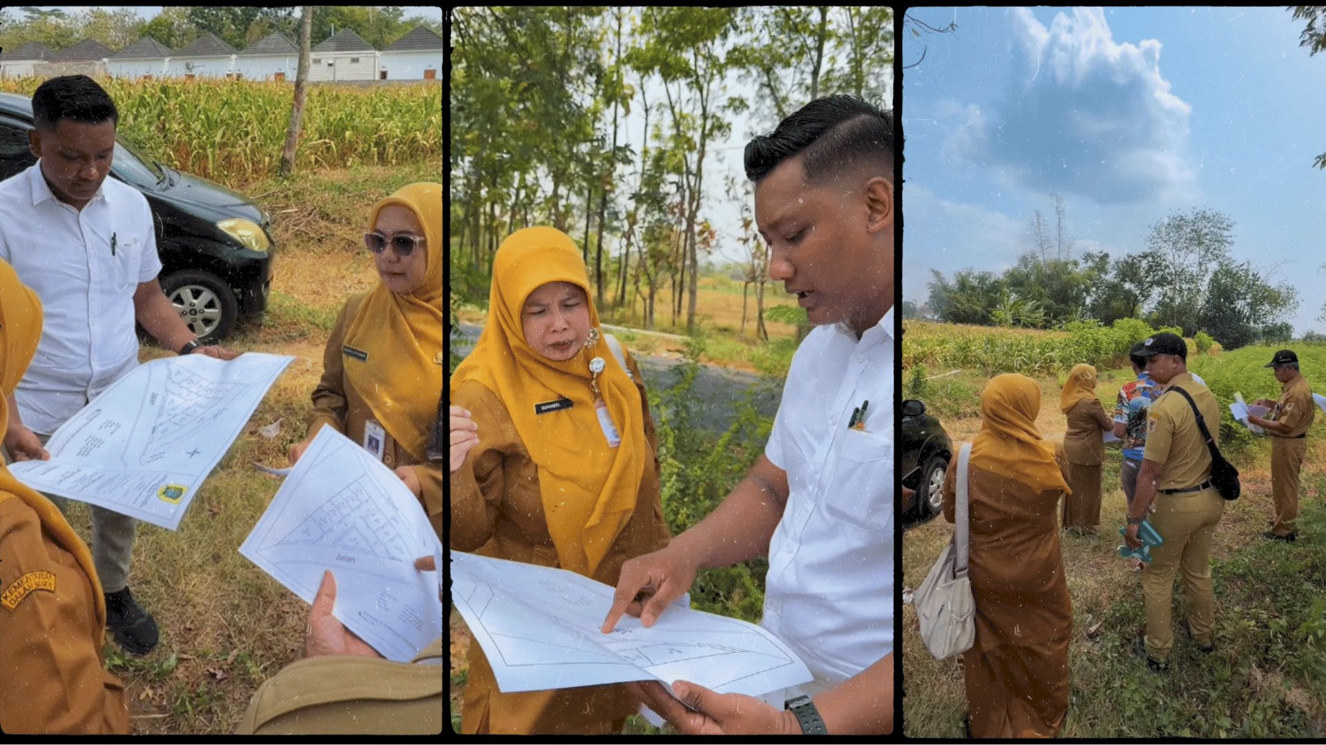 Disperakim Klaten Laksanakan Tinjauan Lapangan Ajuan Siteplan Perumahan Kusuma Regency di Tulung
