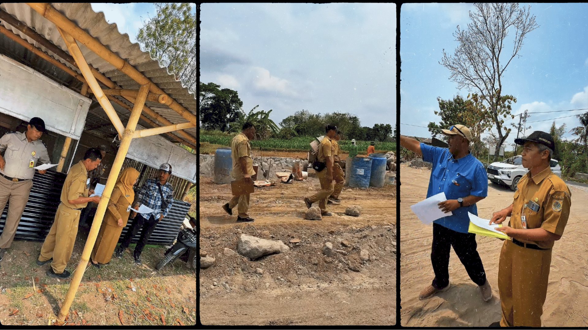 Disperakim Klaten Laksanakan Tinjauan Lapangan Ajuan Site Plan Perumahan Griya Kencana Harmony 2 di Tulung