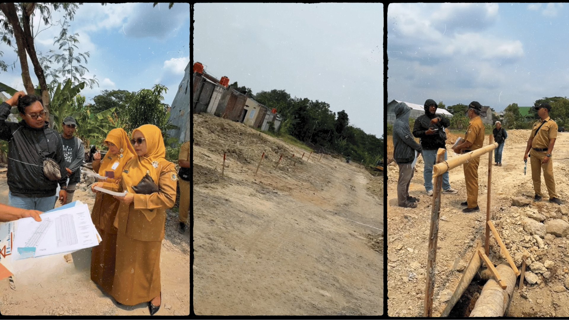 Disperakim Klaten Laksanakan Verifikasi Lapangan Ajuan Site Plan Perumahan Griya Delanggu Asri