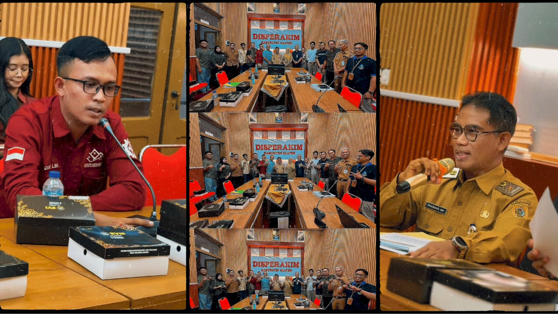 Disperakim Klaten Gelar Rapat Koordinasi Penyerahan PSU Perumahan Bersama Para Pengembang