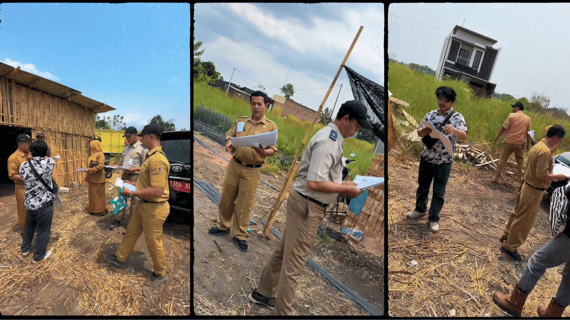 Disperakim Klaten Laksanakan Cek Lapangan Ajuan Site Plan Perumahan Graha Nusantara Kingkang