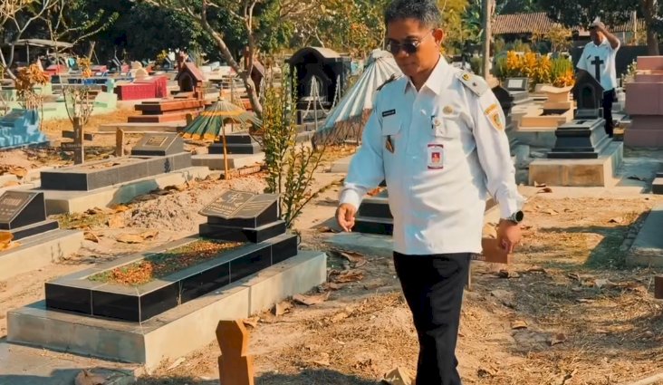 Disperakim Klaten Laksanakan Tinjauan Lapangan Fasilitas Umum TPU Tegal Binangun